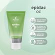 O Sabonete Epidac Oc limpa a pele sem ressecar, controla a oleosidade por 12 horas e previne o surgimento da acne