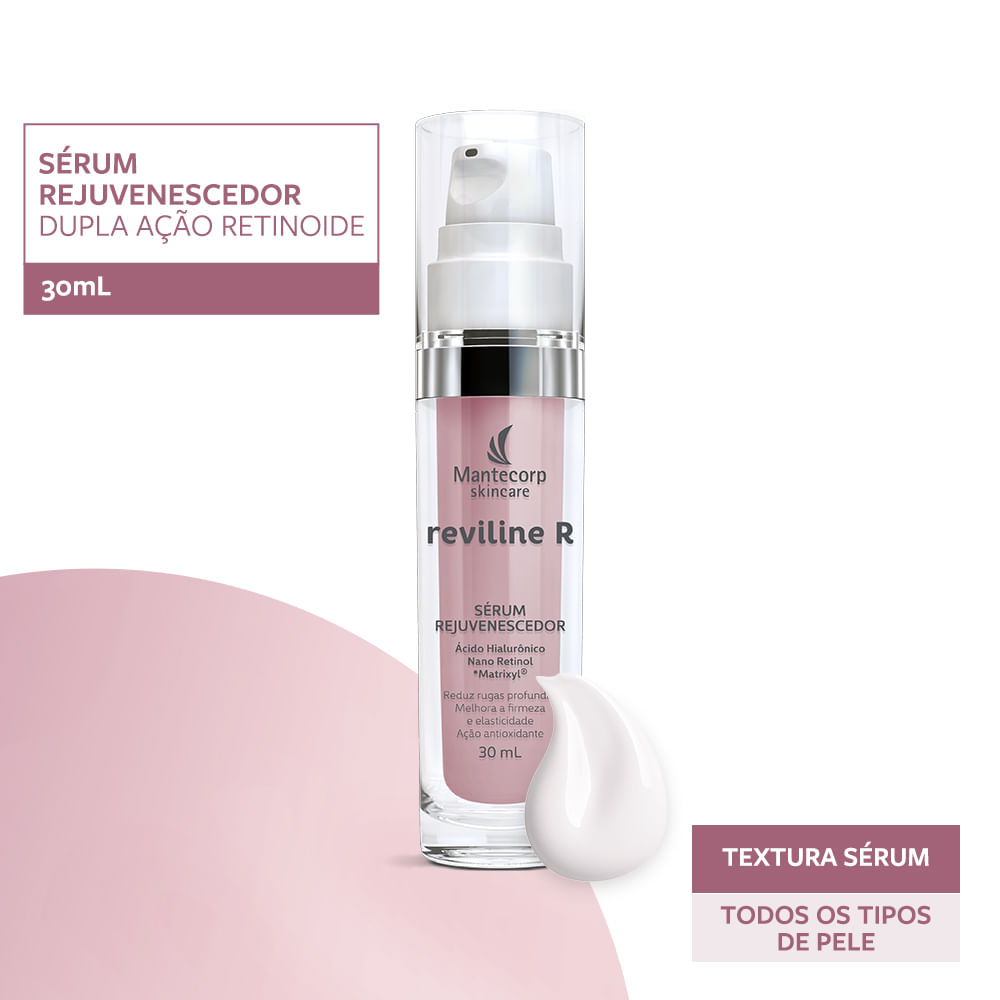 Rejuvenescedor Facial Reviline R 30ml - Mantecorp