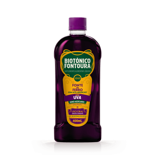 Biotonico-Fontoura-Uva-com-400ml Biotonico-Fontoura-Uva-com-400ml