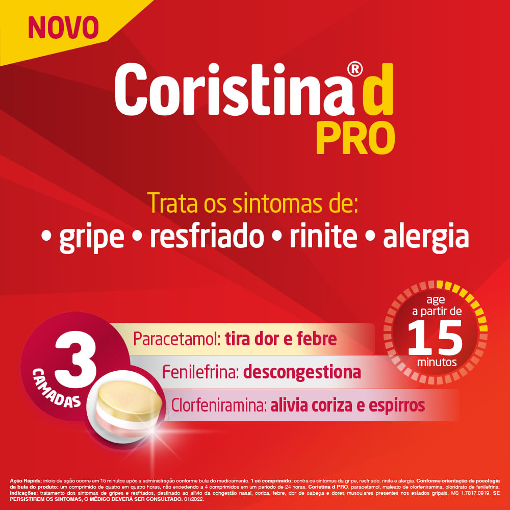 Coristina D Pro 8 Comprimidos - ihypera2022
