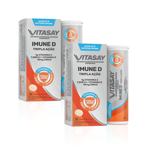 KIT-14-Vitasay-Imune-D-10-Compr.-Efervescentes KIT-14-Vitasay-Imune-D-10-Compr.-Efervescentes