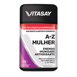 Suplemento-Alimentar-Vitasay-A-Z-Mulher-90-Comprimidos