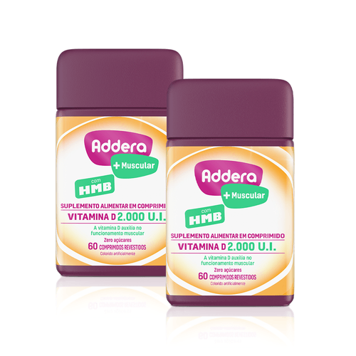 Kit-Suplemento-Alimentar-Addera---Muscular-2000UI-com-60-Comprimidos Kit-Suplemento-Alimentar-Addera---Muscular-2000UI-com-60-Comprimidos