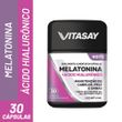 Suplemento-Alimentar-Vitasay-Melatonina---Acido-Hialuronico-30-Capsulas