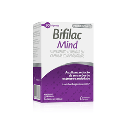 Suplemento Alimentar Probiótico Bifilac Mind 30 Cápsulas