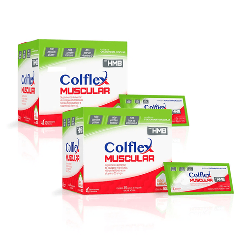 Kit-c--2-Colageno-Colflex-Muscular-Hidrolisado-30-Saches-Sabor-Laranja Kit-c--2-Colageno-Colflex-Muscular-Hidrolisado-30-Saches-Sabor-Laranja