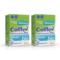 Kit-c--2-Colageno-Colflex-Bio-Tipo-II-Nao-Hidrolisado-60-Capsulas