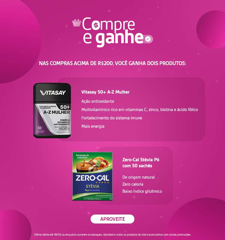 Produtos VC | Compre e Ganhe