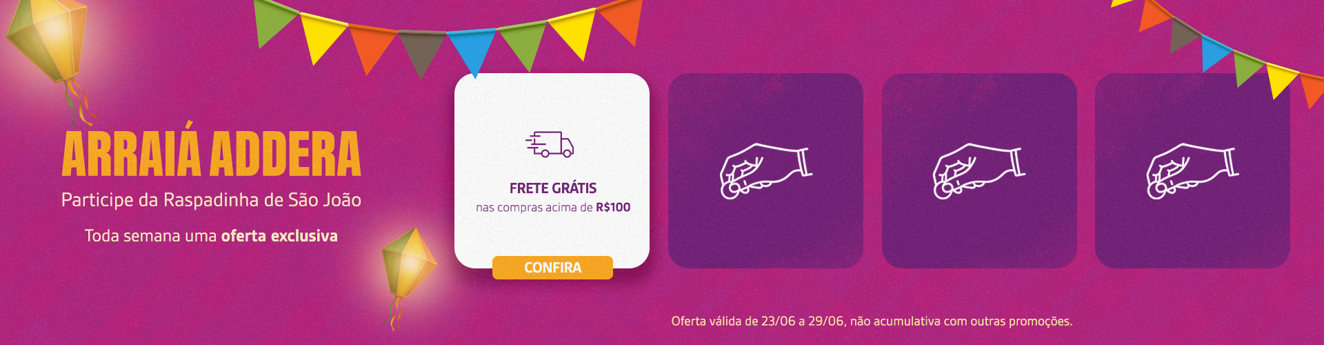 Raspadinha de São João | Semana 1