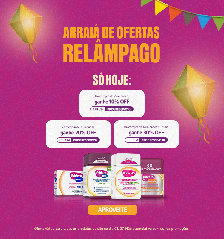 Arraia Oferta Relampago - Desc Progressivo