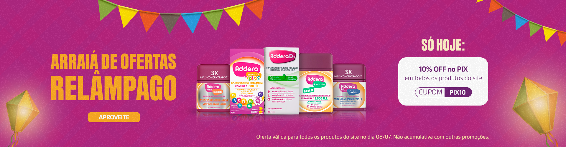 Oferta Relâmpago | Desconto PIX