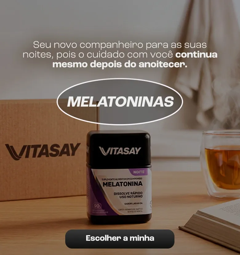 Melatonina | Sono Reparador - Banner