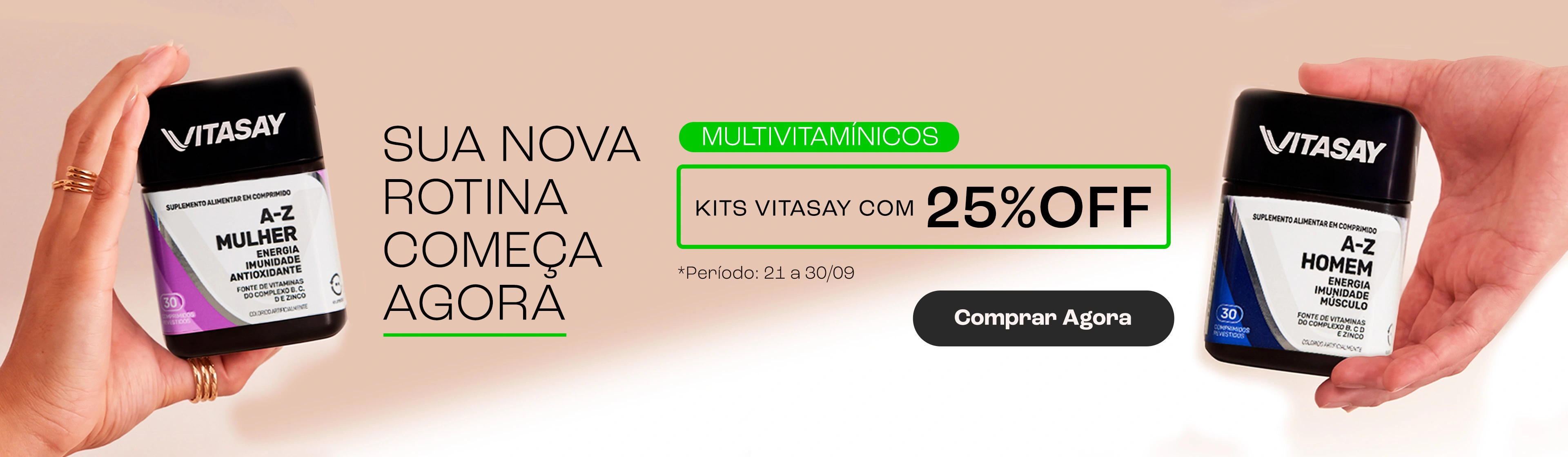 [ED] Promo Sua Nova Rotina